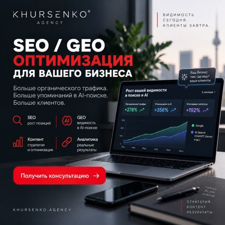 SEO и GEO-продвижение для бизнеса в ОАЭ